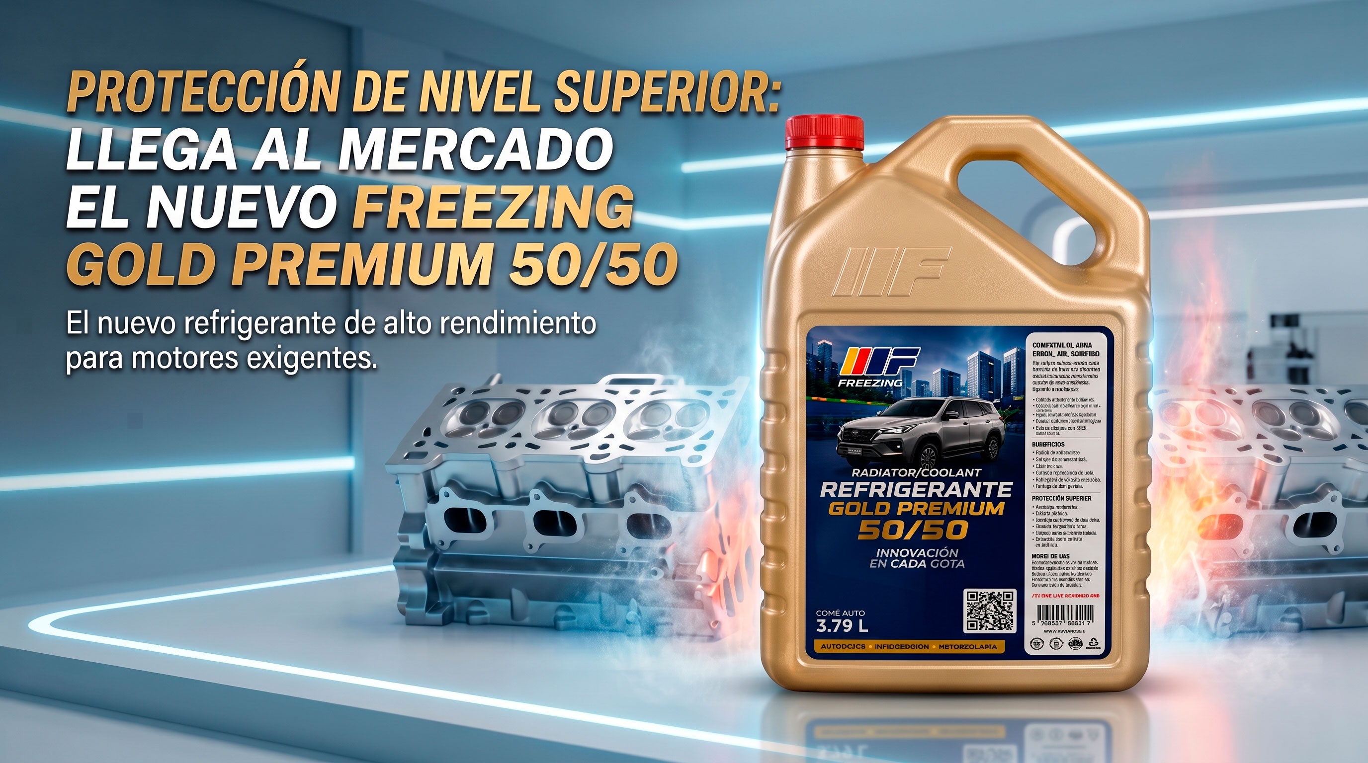 Refrigerante Freezing golden premium 50/50
