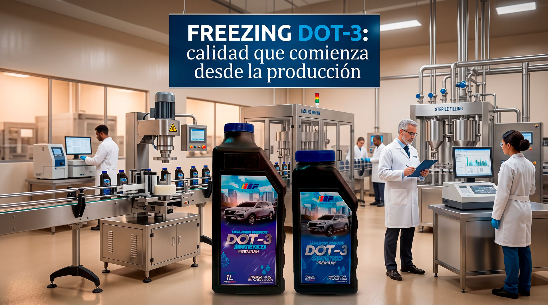 FREEZING DOT-3 - Calidad que comienza desde la producción