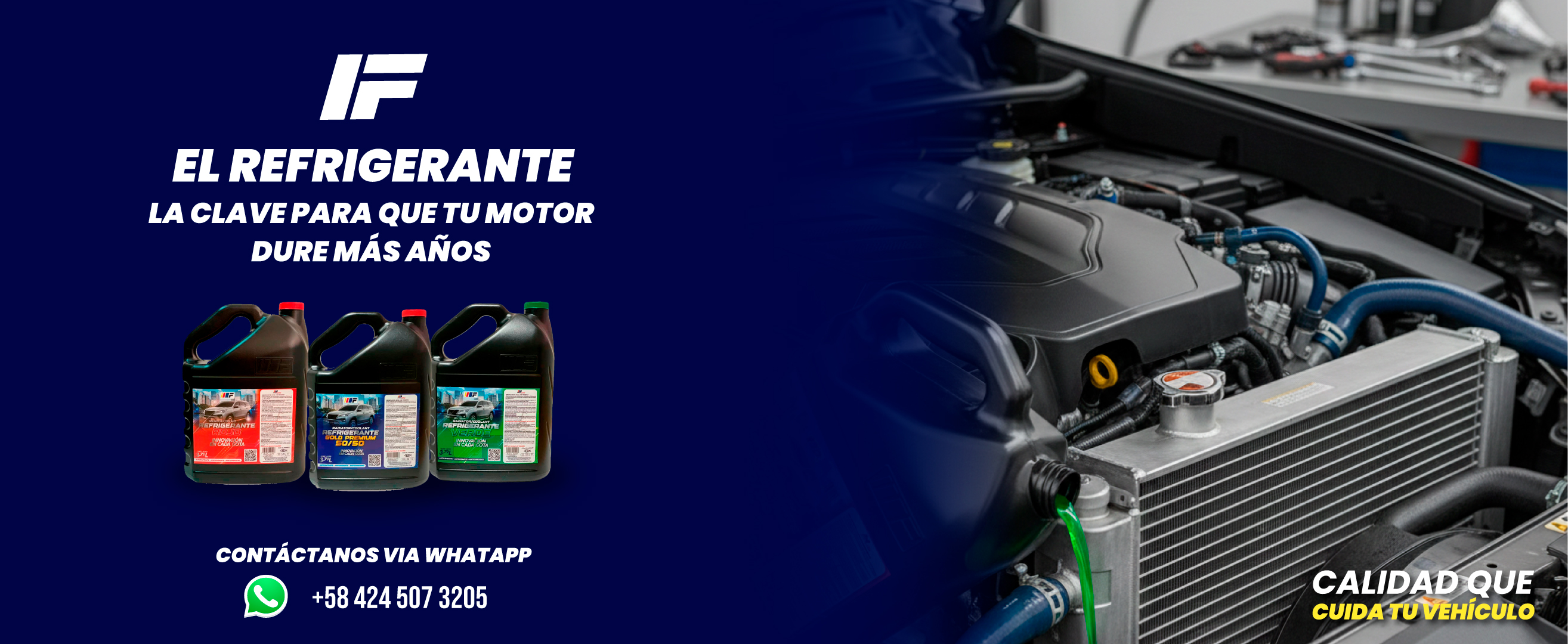 Refrigerantes Freezing la mejor opción para que tu motor dure más